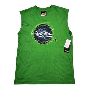 Vintage New‎ AND1 Tank Top Basketball Graphic Shirt Size Large 14/16